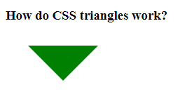 Creating Triangles with CSS: A Comprehensive Guide