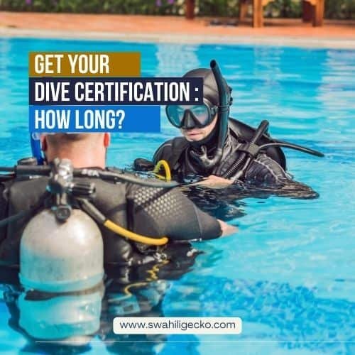 How Long Does It Take to Get Scuba Certified